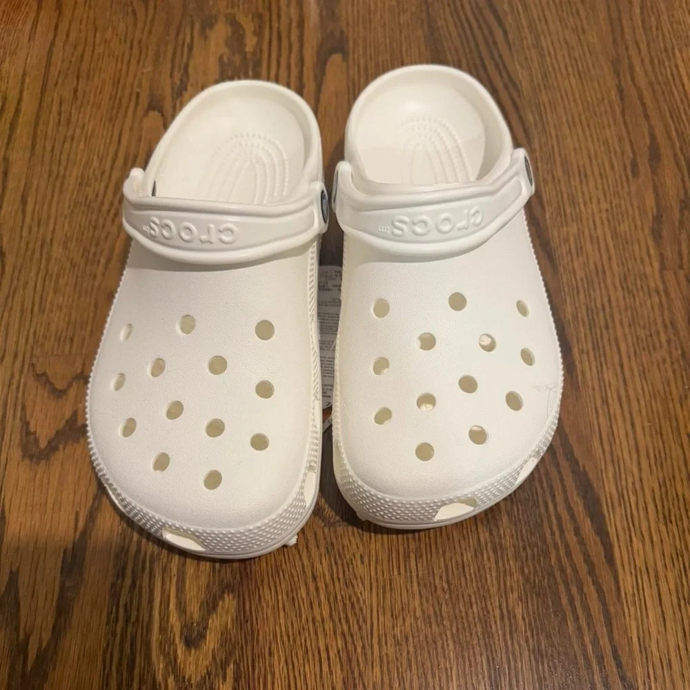 CROCS Kids Classic Sandals - White - Picture 1 of 6